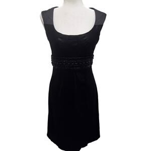 Bisou Bisou Black Sleeveless Dress Size 8